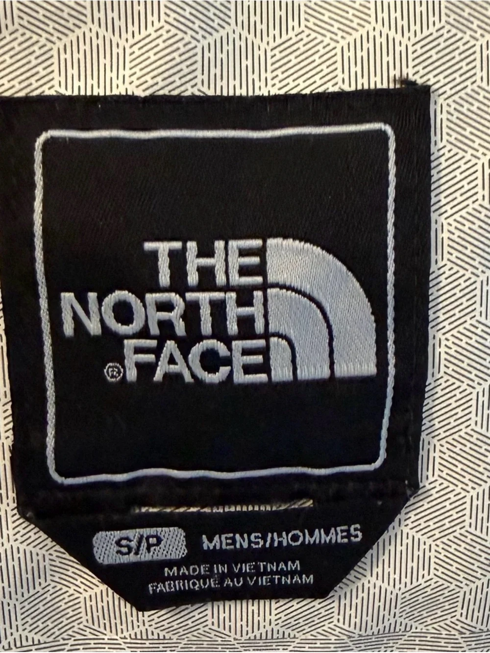 The North Face Men’s Dark Gray Hooded Rain Jacket